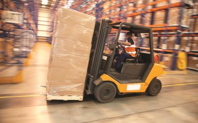 How does ZoneSafe make forklift operations safer?